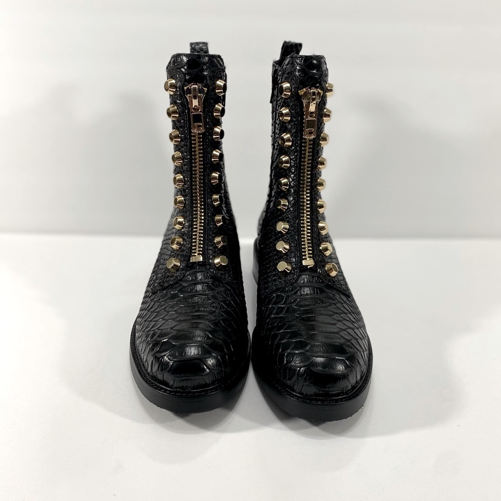 New Jeffrey Campbell Tonette Studded Zip Boot - Picture 13 of 15